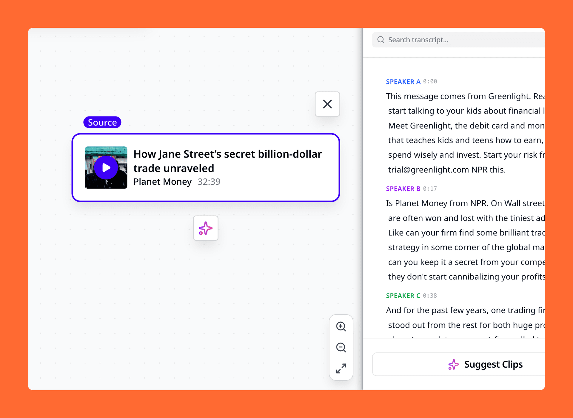 AI-powered moment discovery